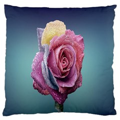 Rose Flower Love Romance Beautiful Standard Flano Cushion Case (one Side) by artworkshop