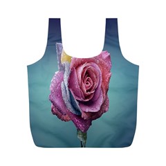 Rose Flower Love Romance Beautiful Full Print Recycle Bag (m) by artworkshop