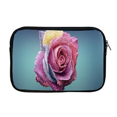 Rose Flower Love Romance Beautiful Apple Macbook Pro 17  Zipper Case by artworkshop