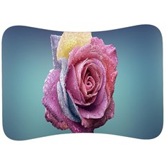 Rose Flower Love Romance Beautiful Velour Seat Head Rest Cushion by artworkshop