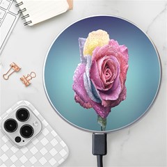 Rose Flower Love Romance Beautiful Wireless Charger