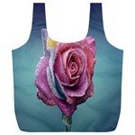 Rose Flower Love Romance Beautiful Full Print Recycle Bag (XXL) Back