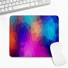 Triangles Polygon Color Large Mousepads by artworkshop