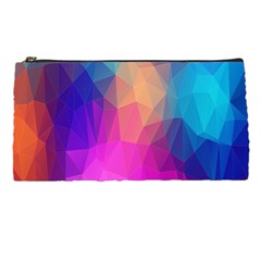 Triangles Polygon Color Pencil Case by artworkshop