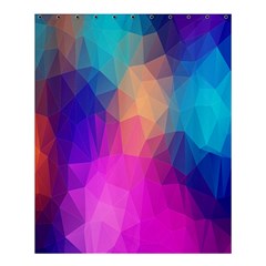 Triangles Polygon Color Shower Curtain 60  X 72  (medium)  by artworkshop