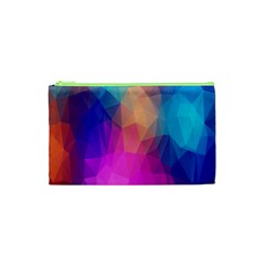 Triangles Polygon Color Cosmetic Bag (xs) by artworkshop