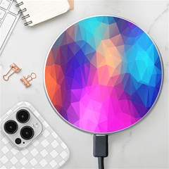 Triangles Polygon Color Wireless Charger