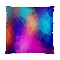 Triangles Polygon Color Standard Cushion Case (two Sides)