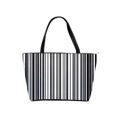 Barcode Pattern Classic Shoulder Handbag by Sapixe