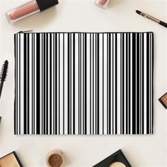 Barcode Pattern Cosmetic Bag (xl) by Sapixe