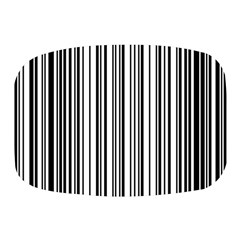 Barcode Pattern Mini Square Pill Box by Sapixe