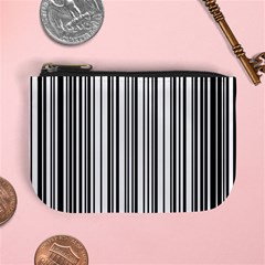 Barcode Pattern Mini Coin Purse by Sapixe