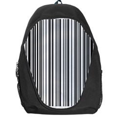 Barcode Pattern Backpack Bag by Sapixe