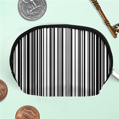 Barcode Pattern Accessory Pouch (medium) by Sapixe