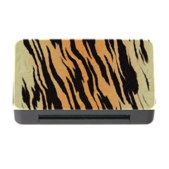 Tiger Animal Print A Completely Seamless Tile Able Background Design Pattern Memory Card Reader With Cf by Amaryn4rt