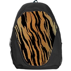 Tiger Animal Print A Completely Seamless Tile Able Background Design Pattern Backpack Bag by Amaryn4rt