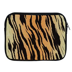 Tiger Animal Print A Completely Seamless Tile Able Background Design Pattern Apple Ipad 2/3/4 Zipper Cases by Amaryn4rt