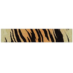 Tiger Animal Print A Completely Seamless Tile Able Background Design Pattern Large Flano Scarf 