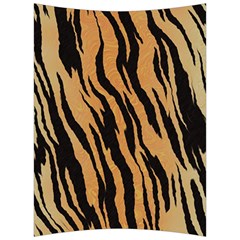 Tiger Animal Print A Completely Seamless Tile Able Background Design Pattern Back Support Cushion by Amaryn4rt