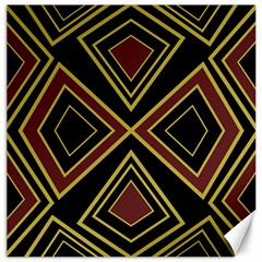 Abstract Pattern Geometric Backgrounds  Canvas 16  X 16  by Eskimos