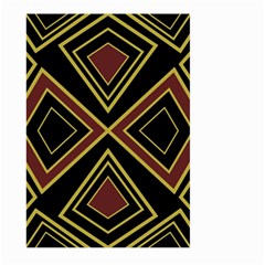 Abstract Pattern Geometric Backgrounds  Large Garden Flag (two Sides) by Eskimos