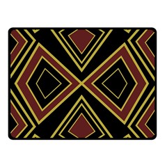 Abstract Pattern Geometric Backgrounds  Double Sided Fleece Blanket (small)  by Eskimos