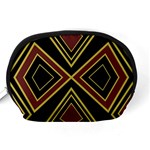 Abstract pattern geometric backgrounds  Accessory Pouch (Medium) Back