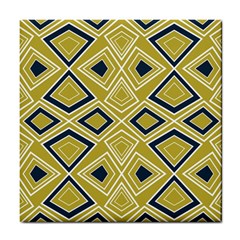 Abstract Pattern Geometric Backgrounds   Tile Coaster by Eskimos