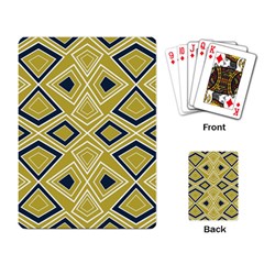 Abstract Pattern Geometric Backgrounds   Playing Cards Single Design (rectangle) by Eskimos