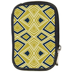 Abstract Pattern Geometric Backgrounds   Compact Camera Leather Case by Eskimos