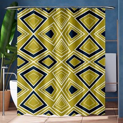 Abstract Pattern Geometric Backgrounds   Shower Curtain 60  X 72  (medium)  by Eskimos