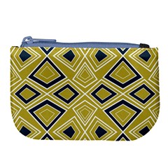 Abstract Pattern Geometric Backgrounds   Large Coin Purse by Eskimos