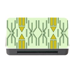 Abstract Pattern Geometric Backgrounds Memory Card Reader With Cf by Eskimos