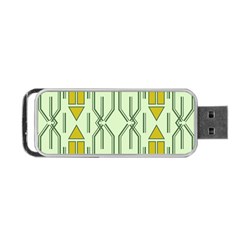 Abstract Pattern Geometric Backgrounds Portable Usb Flash (one Side) by Eskimos