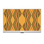 Abstract pattern geometric backgrounds  Business Card Holder Front