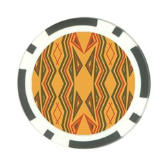 Abstract Pattern Geometric Backgrounds  Poker Chip Card Guard by Eskimos