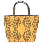 Abstract pattern geometric backgrounds  Bucket Bag Back