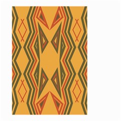 Abstract Pattern Geometric Backgrounds  Small Garden Flag (two Sides) by Eskimos