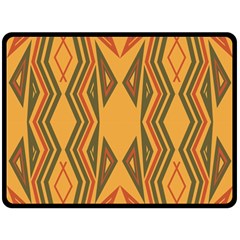 Abstract Pattern Geometric Backgrounds  Double Sided Fleece Blanket (large)  by Eskimos