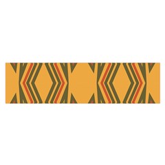 Abstract Pattern Geometric Backgrounds  Oblong Satin Scarf (16  X 60 ) by Eskimos