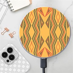 Abstract Pattern Geometric Backgrounds  Wireless Charger by Eskimos