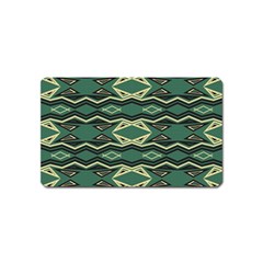 Abstract Pattern Geometric Backgrounds Magnet (name Card) by Eskimos