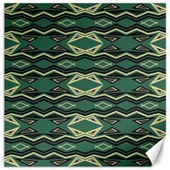 Abstract Pattern Geometric Backgrounds Canvas 16  X 16  by Eskimos