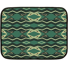 Abstract Pattern Geometric Backgrounds Double Sided Fleece Blanket (mini)  by Eskimos