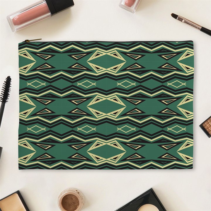 Abstract pattern geometric backgrounds Cosmetic Bag (XL)