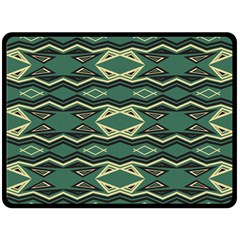 Abstract Pattern Geometric Backgrounds Fleece Blanket (large)  by Eskimos