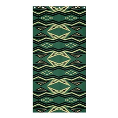 Abstract Pattern Geometric Backgrounds Shower Curtain 36  X 72  (stall)  by Eskimos