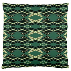 Abstract Pattern Geometric Backgrounds Large Cushion Case (one Side) by Eskimos