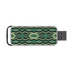 Abstract Pattern Geometric Backgrounds Portable Usb Flash (one Side) by Eskimos