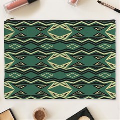 Abstract Pattern Geometric Backgrounds Cosmetic Bag (xxxl) by Eskimos